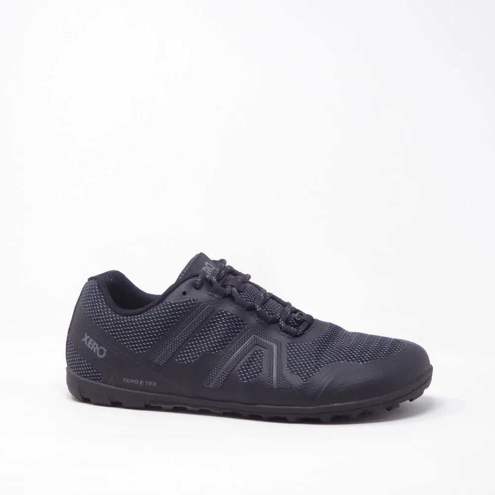 Xero Shoes Women Mesa Trail WP Black Waterproof Barefoot Sneakers 9.5